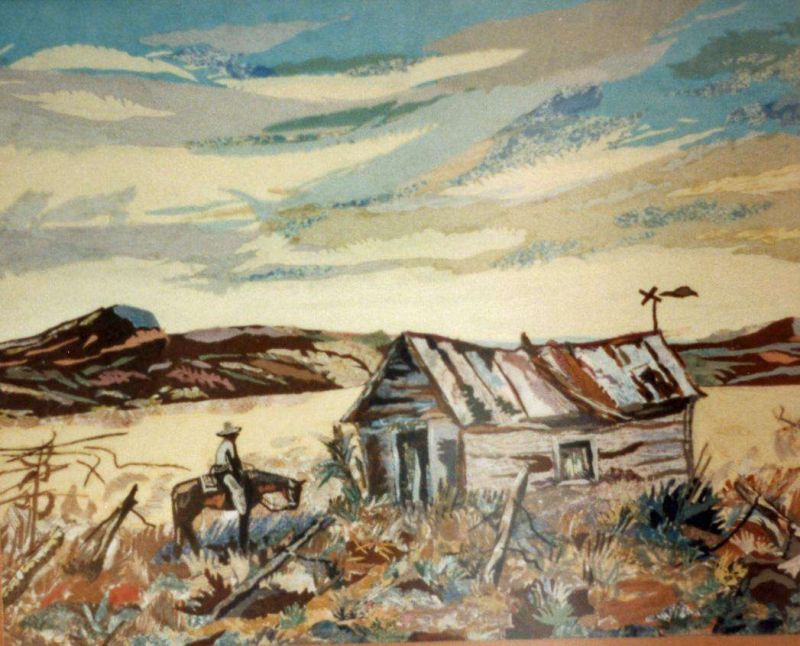 Abandoned House by Grace Leonard